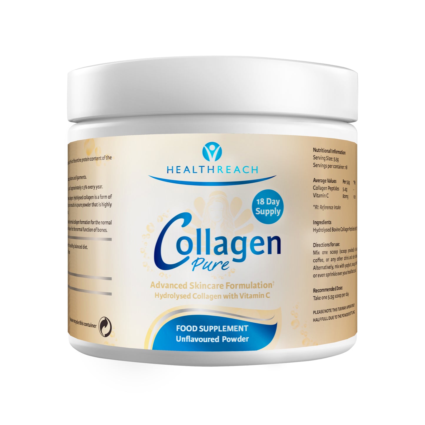 Collagen 100g (Unflavoured)